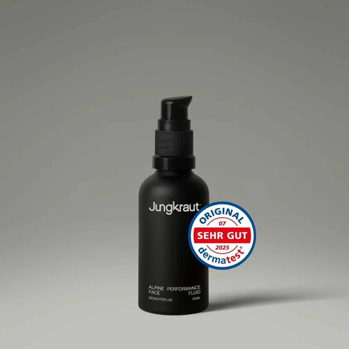 Alpine Performance Face Fluid lightweight moisturizer for men strengthening skin barrier and reducing pores